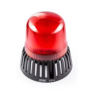 Emas IT120R024Z 12-24V AC/DC Buzzerlı Kırmızı Ledli Tepe Lambası