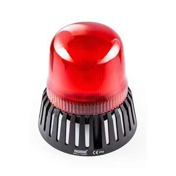 Emas IT120R024Z 12-24V AC/DC Buzzerlı Kırmızı Ledli Tepe Lambası