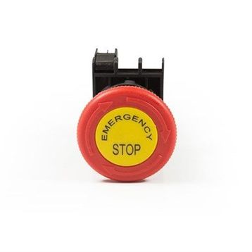 Emas Mb200E-E Kırmızı Yazılı Acil Stop