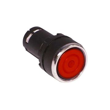 Emas MB200FK 1NK Kırmızı Kalıcı Yaylı Kumanda Butonu