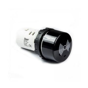 Emas MBZX220S 220V AC Siyah Mb Serisi Sinyal Tipi Monoblok Buzzer