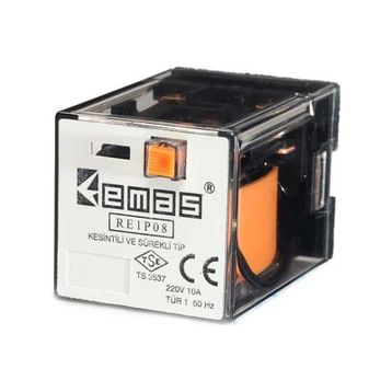 Emas RE1P08AC024 8 Pinli Röle