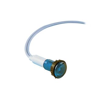 Emas S100LM1 12V AC/DC 10mm Mavi Led Sinyal Lambası