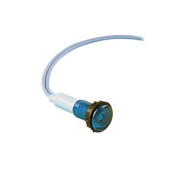 Emas S100LM1 12V AC/DC 10mm Mavi Led Sinyal Lambası