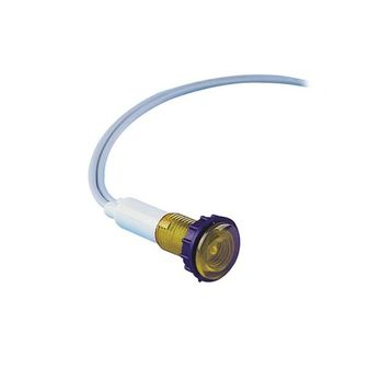 Emas S100LS2 24V AC/DC 10mm Sarı Led Sinyal Lambası