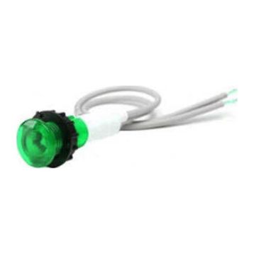 Emas S100LY1 12V AC/DC 10mm Yeşil Led Sinyal Lambası