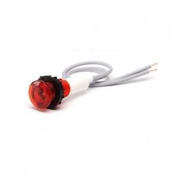 Emas S100NK 230V AC 10mm Kırmızı Ampul Sinyal Lambası