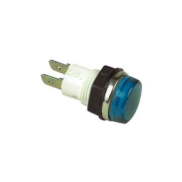 Emas S140NM 230V AC 14mm Mavi Ampul Sinyal Lambası
