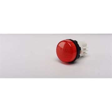Emas S222NK 22mm 230V AC Kırmızı Korumalı Sinyal Lambası