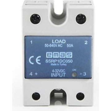 Emas SSRP1DC050 50A 50-640V AC Solid State Röle