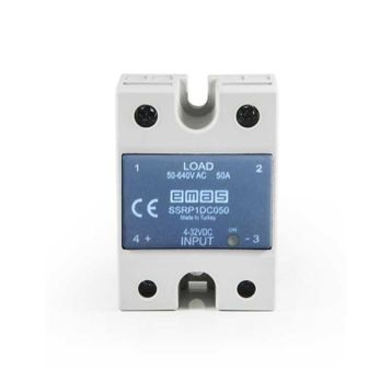 Emas SSRP1DC050 50A 50-640V AC Solid State Röle