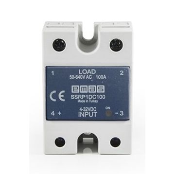 Emas SSRP1DC100 100A 50-640V AC Solid State Röle