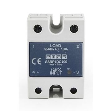 Emas SSRP1DC100 100A 50-640V AC Solid State Röle