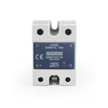 Emas SSRP1DC100 100A 50-640V AC Solid State Röle