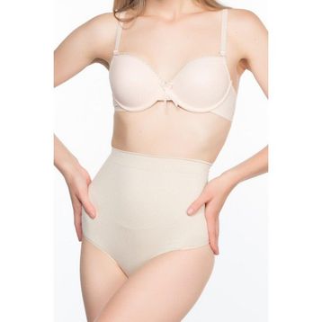 Emay 2054 Masajlı String Beyaz Korse