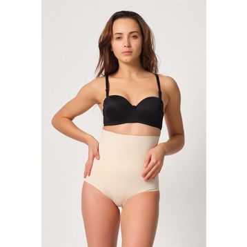 Emay 2708 Lazer Kesim Ten Kadın Slip Korse