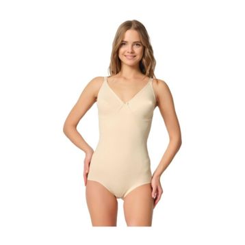 Emay 2821 Lazer Kesim Double Slip Boy Ten Kadın Korse