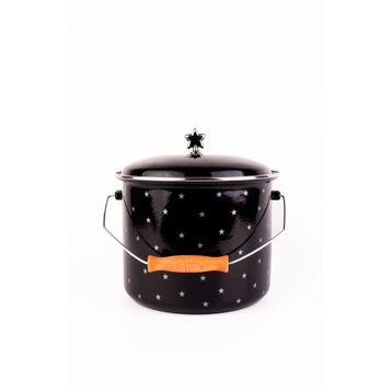 Emaylab Star 22 cm Siyah 5 lt Emaye Bakraç