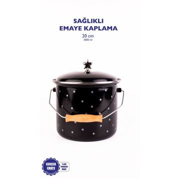 Emaylab Star Emaye 20 cm 3 lt Bakraç