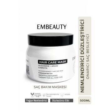 Embeauty Besleyici Onarıcı Keratin Etkili 500 ml Yoğun Saç Bakım Maskesi