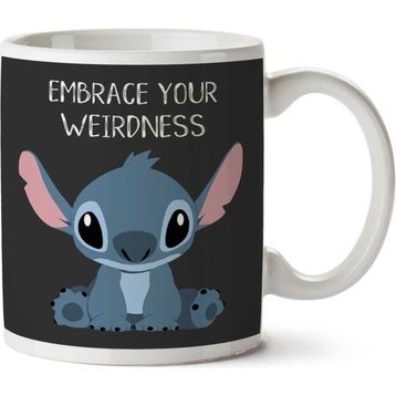 Embrace Your Weirdness Lilo And Stitch Baskılı Kupa