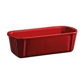 Emile Henry 346180 Baton 31x13 cm Kırmızı Fırın Kabı