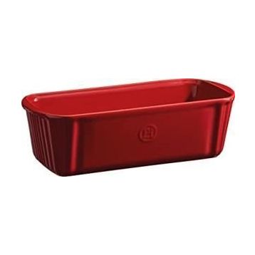 Emile Henry 346180 Baton 31x13 cm Kırmızı Fırın Kabı