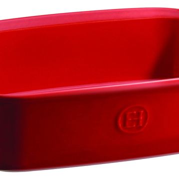 Emile Henry Burgundy Dikdörtgen 22x14 CM Fırın Kabı