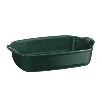Emile Henry Cedar Dikdörtgen 19x30 cm Yeşi Fırın Kabı