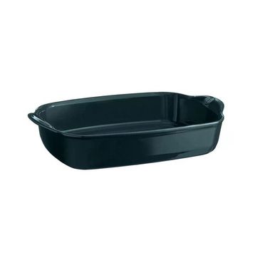 Emile Henry Cedar Dikdörtgen 23.5x36 CM Yeşil Fırın Kabı