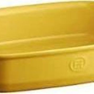 Emile Henry EH909652 Mat Sarı Dikdörtgen Fırın Kabı