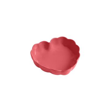 Emile Henry Madeleine EH476153 Pembe 26.5 cm Kalp Fırın Kabı