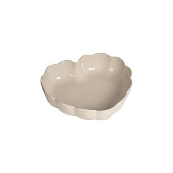 Emile Henry Madeleine Kalp Ekru 6.5x24.5x26.5 cm Fırın Kabı