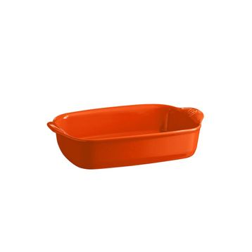 Emile Henry Tart Börek Dikdörtgen 22x14,5 cm Turuncu Fırın Kabı