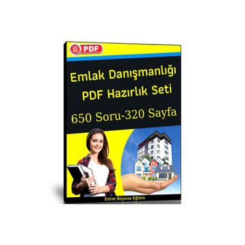 Emlak Danışmanlığı PDF Hazırlık Seti