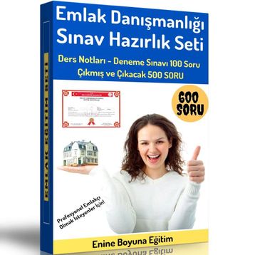 Emlak Danışmanlığı Sınav Hazırlık Seti