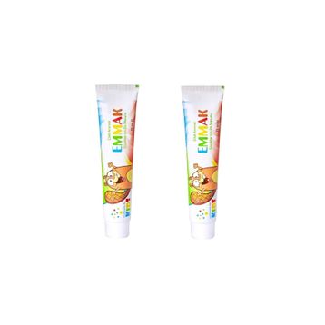 Emmak Çilek Aromalı 2x75 ml Çocuk Diş Macunu