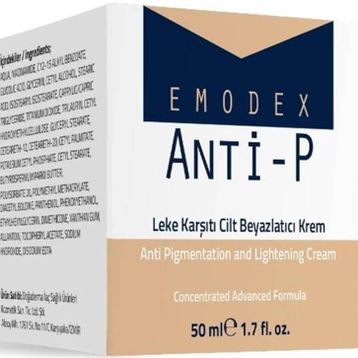 Emodex Anti P Leke Karşıtı 50 ml Cilt Bakım Kremi