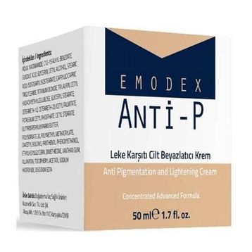Emodex Anti P Leke Karşıtı 50 ml Cilt Bakım Kremi