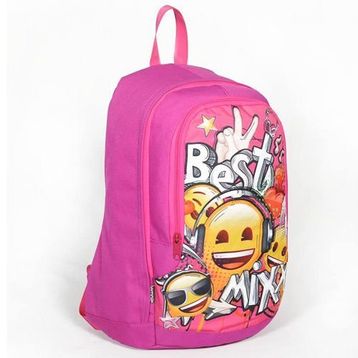 Emoji 23086 Best Mixx Renkli Okul Sırt Çantası