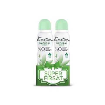 Emotion 2x150 ML Natural Breeze Deodorant