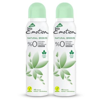 Emotion 2x150 ML Natural Breeze Deodorant