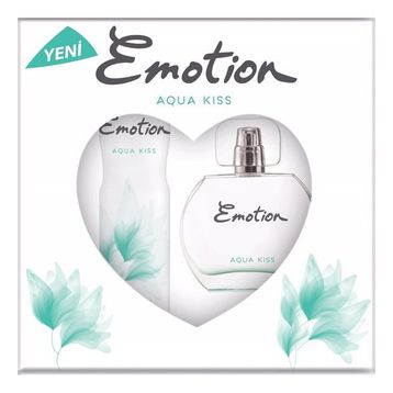 Emotion Aqua Kiss Kofre EDT 50 ml Kadın Parfüm + 150 ml Deodorant Seti