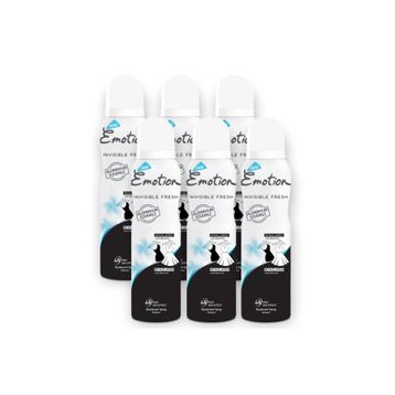 Emotion Black And White Invısıble Fresh 6x150 ml Kadın Deodorant