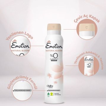 Emotion Bloom 150 ml Sprey Deodorant