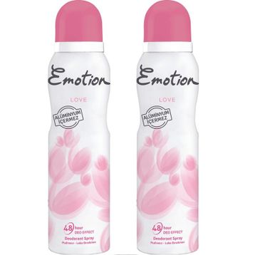 Emotion Love 2x150 ML Kadın Deodorant