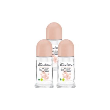 Emotion Natural Bloom 3x50 ml Kadın Roll-On