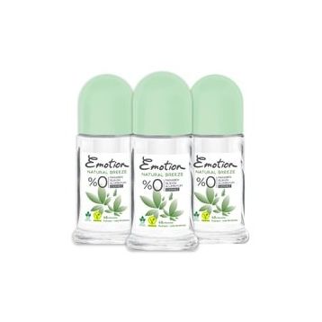 Emotion Natural Breeze 3x50 ml Kadın Roll-On