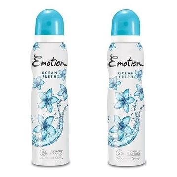 Emotion Ocean Fresh 2x150 ml Kadın Deodorant