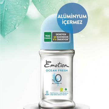Emotion Ocean Fresh 3x50 ml Kadın Roll-On Deodorant